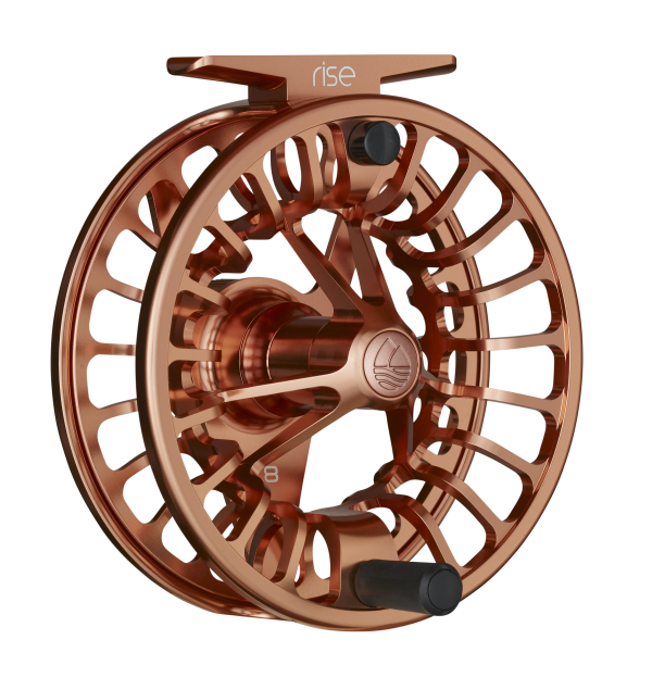 Redington Rise Fly Reel Rose Gold Spool Redington Rise Fly Reel Rose Gold Spool